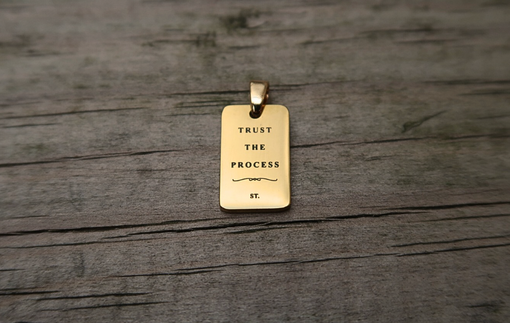 Small Mother of Pearl Heart Necklace