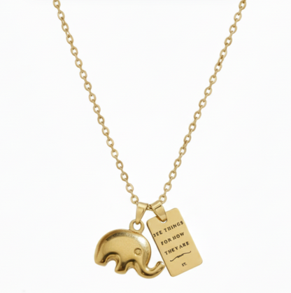 Elephant Necklace